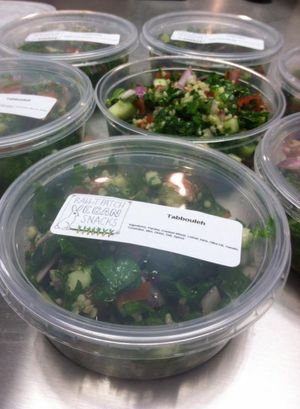 Tabouli Salad at Rabbit Patch Vegan Snacks - Food Stall in Battle Creek