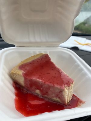 Cheesecake at The Burrowing Owl in Colorado Springs