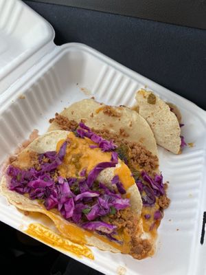 Tacos at The Burrowing Owl in Colorado Springs