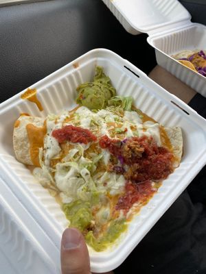 Burrito at The Burrowing Owl in Colorado Springs