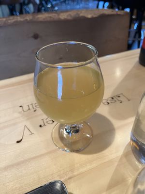 Kombucha lime  at The Burrowing Owl in Colorado Springs