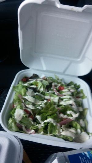 Ranch salad...Awesome flavor at The Burrowing Owl in Colorado Springs