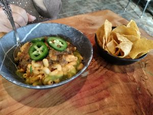 Spicy mac at The Burrowing Owl in Colorado Springs