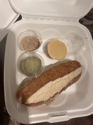 Pretzel & cheese—- I was disappointed to find bread not a pretzel   at The Burrowing Owl in Colorado Springs