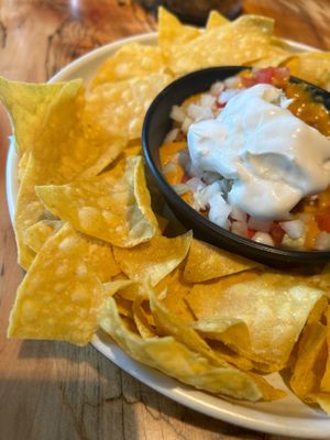 7 layer dip at The Burrowing Owl in Colorado Springs