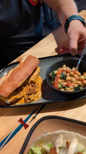 Philly sandwich at The Burrowing Owl in Colorado Springs