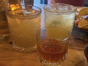 Margarita, Cinnamon Shot  at The Burrowing Owl in Colorado Springs