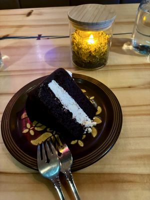 Ding Dong Cake  at The Burrowing Owl in Colorado Springs