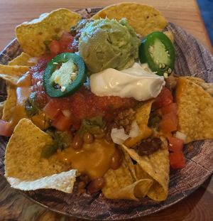 Small Nachos  at The Burrowing Owl in Colorado Springs