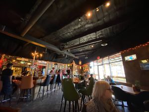 Inside bar at The Burrowing Owl in Colorado Springs