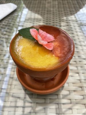 Dessert  at Fridheimar in Reykholt