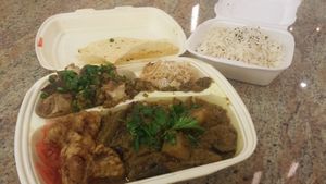 May not look too good, but it was literally the best food I've ever eaten at that time at Ahimsa Vegan Restaurant and Club in Wroclaw