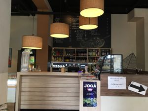 Interior  at Ahimsa Vegan Restaurant and Club in Wroclaw