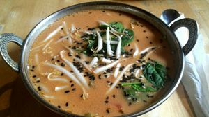 Ramen at Ahimsa Vegan Restaurant and Club in Wroclaw