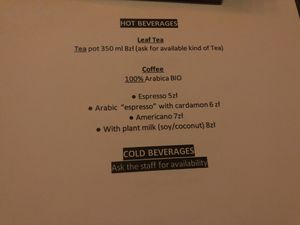 Menu  at Ahimsa Vegan Restaurant and Club in Wroclaw