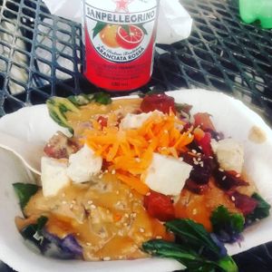 Spicy peanut bowl  at Heartwood by the Sea in Halifax