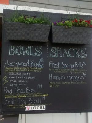 sign at Heartwood by the Sea in Halifax