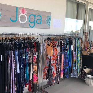 Boutique with the latest yoga and fitness clothing at Joga in Cole Bay