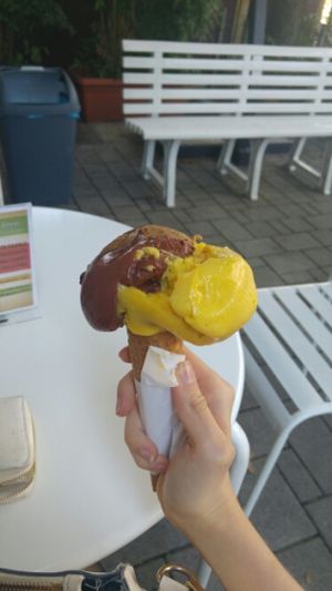 best at Clover Gelateria in Milan