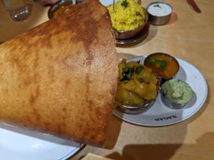Paper Masala Dosa  at Sagar Vegan & Vegetarian Restaurant - Hammersmith in West London