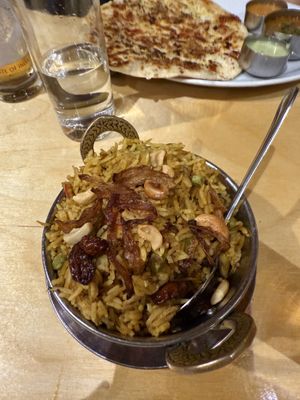 Veg biryani  at Sagar Vegan & Vegetarian Restaurant - Hammersmith in West London