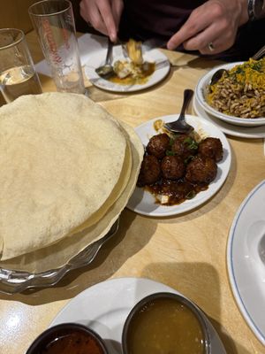 Papadums  at Sagar Vegan & Vegetarian Restaurant - Hammersmith in West London