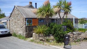 Exterior at Apple Tree Cafe in Trevescan