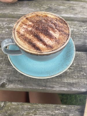 Great coffee!  at Apple Tree Cafe in Trevescan