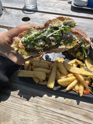   at Apple Tree Cafe in Trevescan