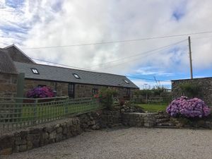 Apple Tree Vegan Friendly Cafe outdoor Seating area at Apple Tree Cafe in Trevescan