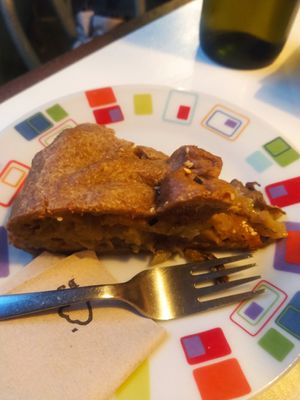 Torta salata at Fram Cafe in Bologna