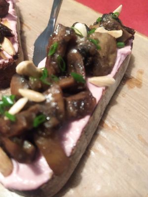 Bruschetta Delicata at Fram Cafe in Bologna