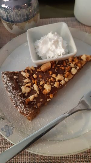 Cake at Fram Cafe in Bologna