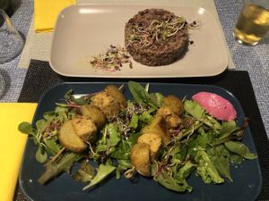 Our meals  at Fram Cafe in Bologna