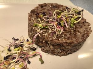 Rice dishlicious  at Fram Cafe in Bologna