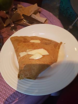 Vegan meal for two. Part two. Vegan crepe. at KataKata in South West London
