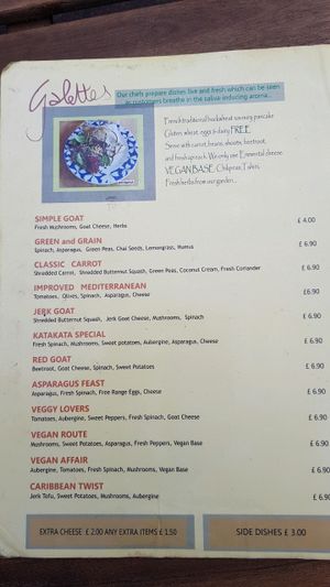 Galettes at KataKata in South West London