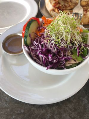 Side house salad with basil vinaigrette  at The Tomato Head - Gallery Shopping Ctr in Knoxville