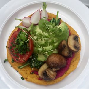 Frittata  at Think Love Juices & Vegan Food in Warsaw