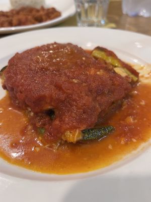 Parmigiana di zucchine vegan   at Io Veg in Modena