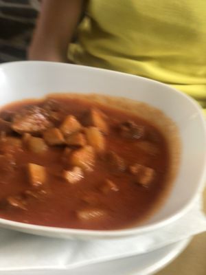 Seitan stew  at Io Veg in Modena