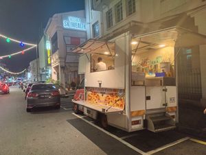 Truck at Vishnu's Pizza Food Truck in Penang
