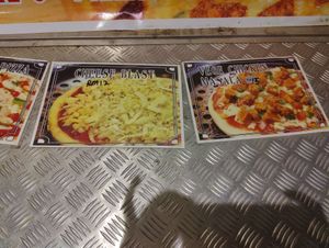 Menu at Vishnu's Pizza Food Truck in Penang