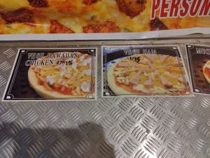 Menu at Vishnu's Pizza Food Truck in Penang
