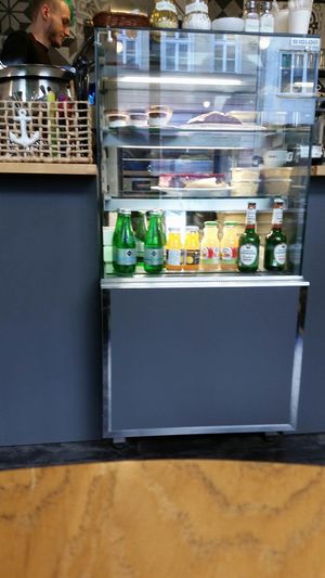 drinks and deserts at Kuźnia Dzięcioła in Wroclaw