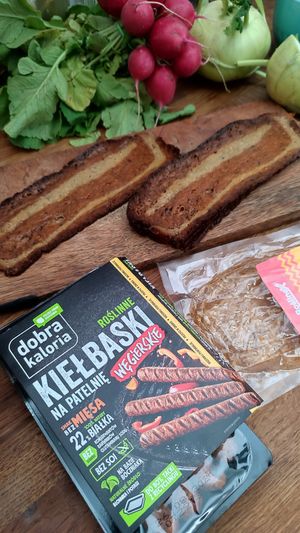 Vegan Bacon and Kiełbaski at Urban Vegan - Online in Wroclaw