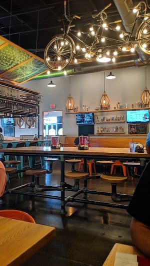 Fun vibe. at 575 Pizzeria in Amarillo