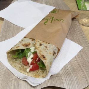 veghina with lupino  at O'Vita in Parma