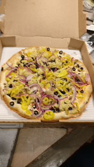 via las vegan pizza at Peace Love and Pizza - East Cobb in Marietta