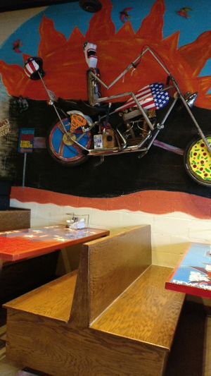 inside at Peace Love and Pizza - East Cobb in Marietta